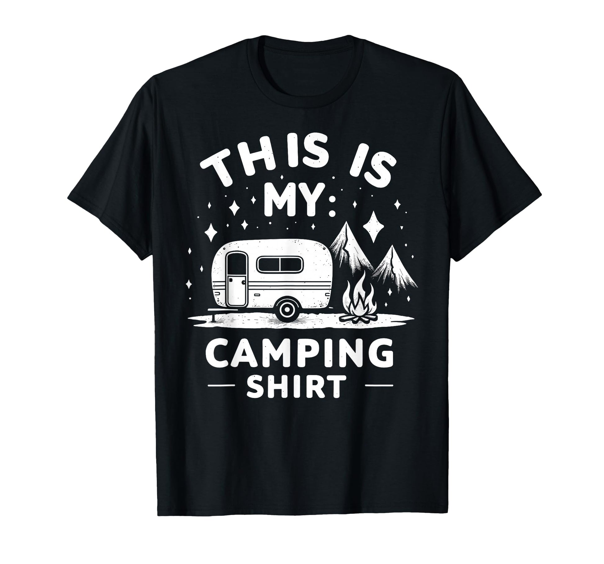 This Is My Camping Mountain Hiking T-Shirt - Graphic Print Men Women - T-Shirt, Sweatshirt, Hoodie