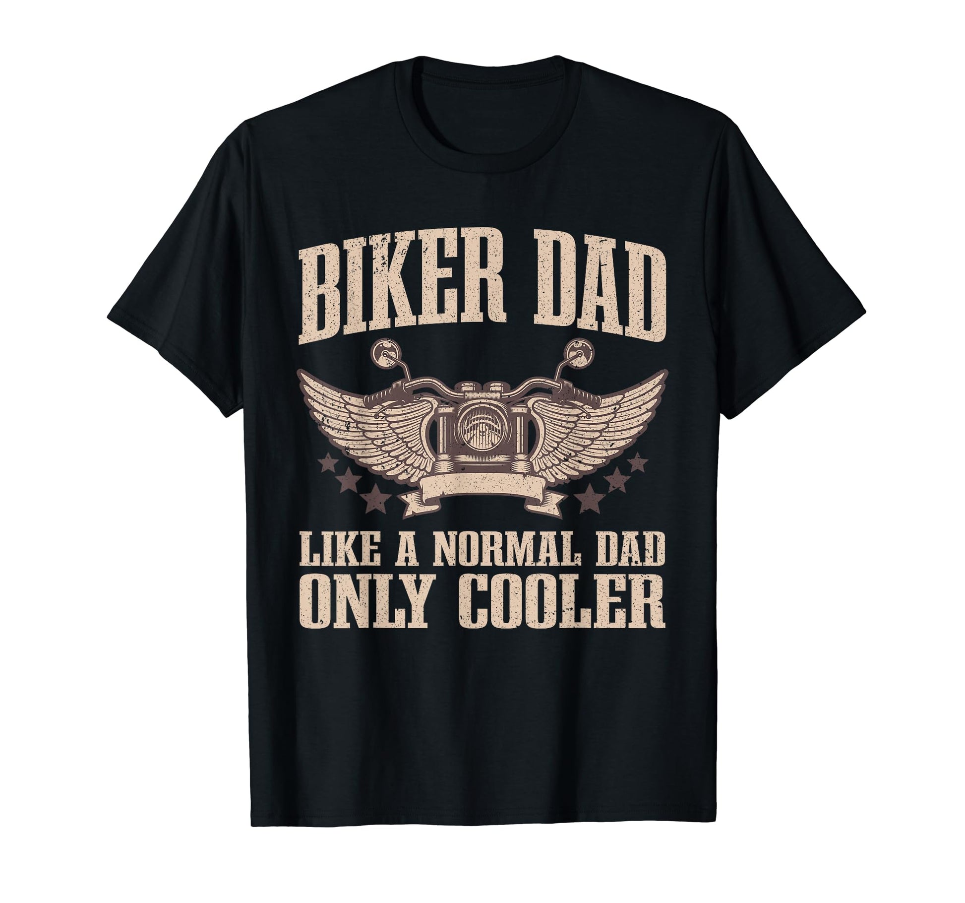 Biker Dad Motorcycling Motorcycle Biker T-Shirt - Trendy Graphic Men Women - T-Shirt, Sweatshirt, Hoodie
