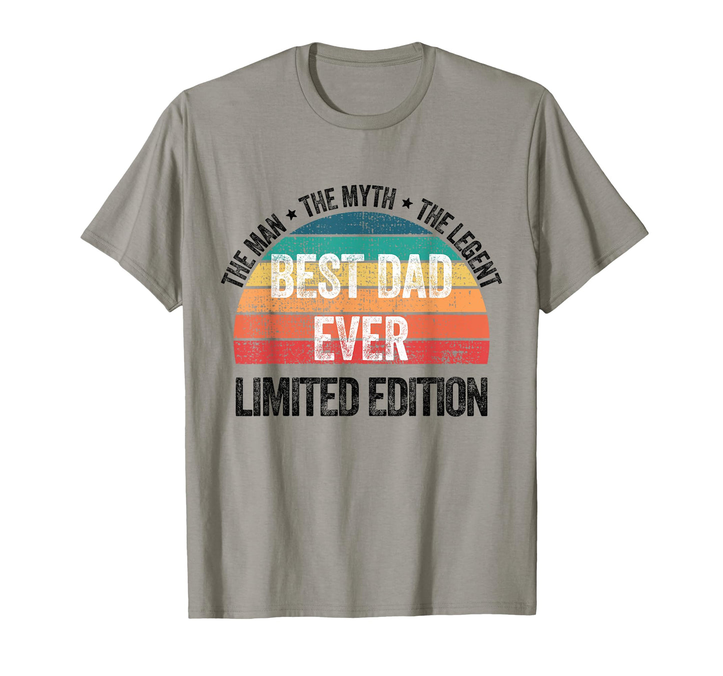 Myth Legend Best Dad Ever T-Shirt - Custom Art Print Men Women - T-Shirt, Sweatshirt, Hoodie
