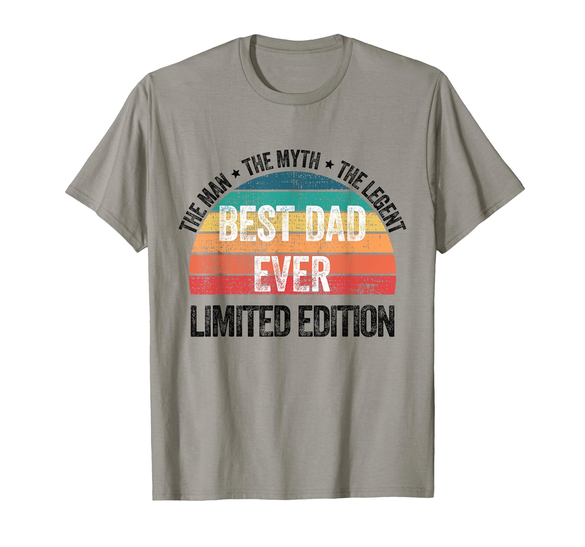 Myth Legend Best Dad Ever T-Shirt - Custom Art Print Men Women - T-Shirt, Sweatshirt, Hoodie
