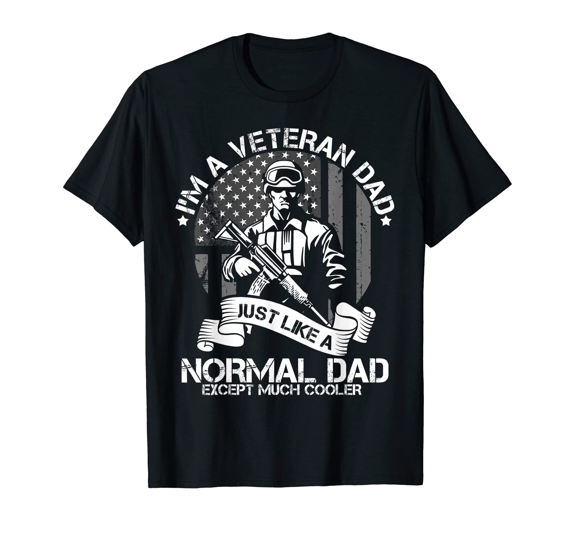 Mens Veteran Dad Best Dad Patriot Usa Flag T-Shirt - Trendy Graphic Unisex - T-Shirt, Sweatshirt, Hoodie