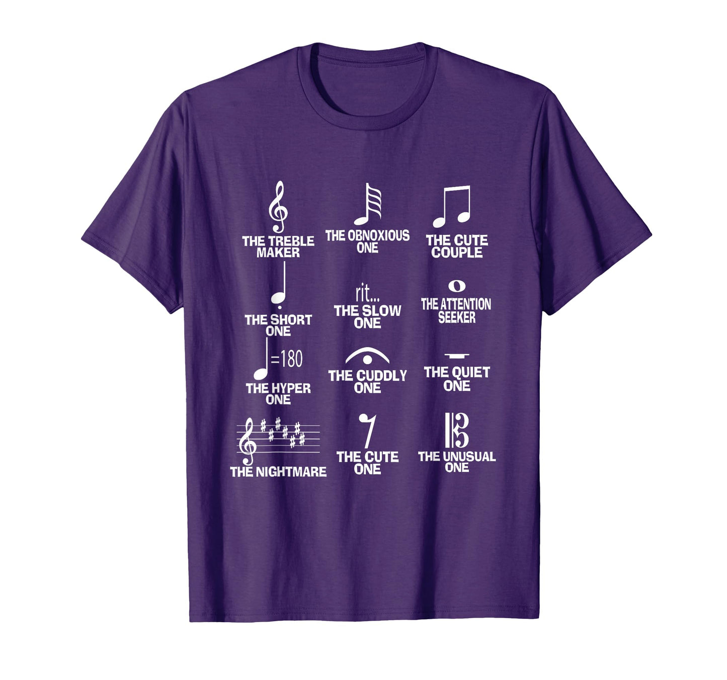 Musical Notes Symbol Definition Funny T-Shirt - Novelty Apparel for Adults - T-Shirt, Sweatshirt, Hoodie
