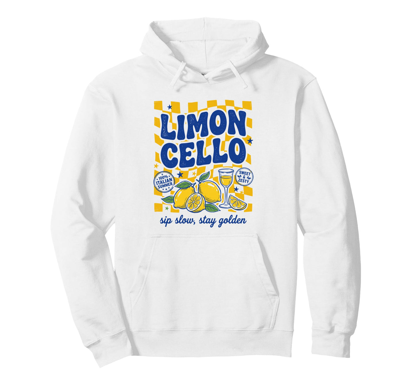 Limoncello Lemon Pop Hoodie - Streetwear Style for Adults - T-Shirt, Sweatshirt, Hoodie