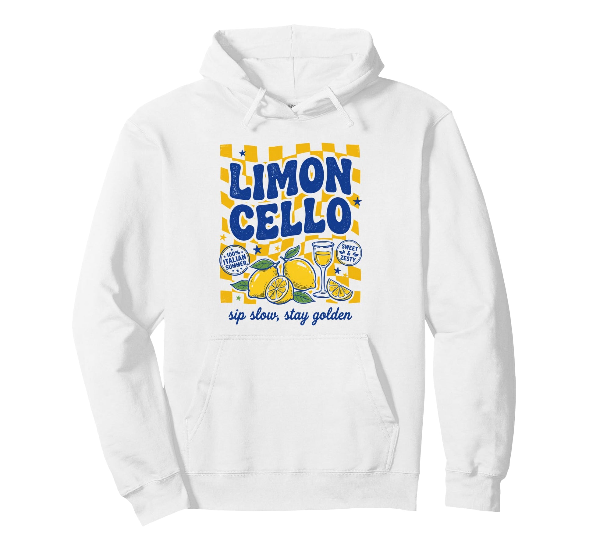 Limoncello Lemon Pop Hoodie - Streetwear Style for Adults - T-Shirt, Sweatshirt, Hoodie