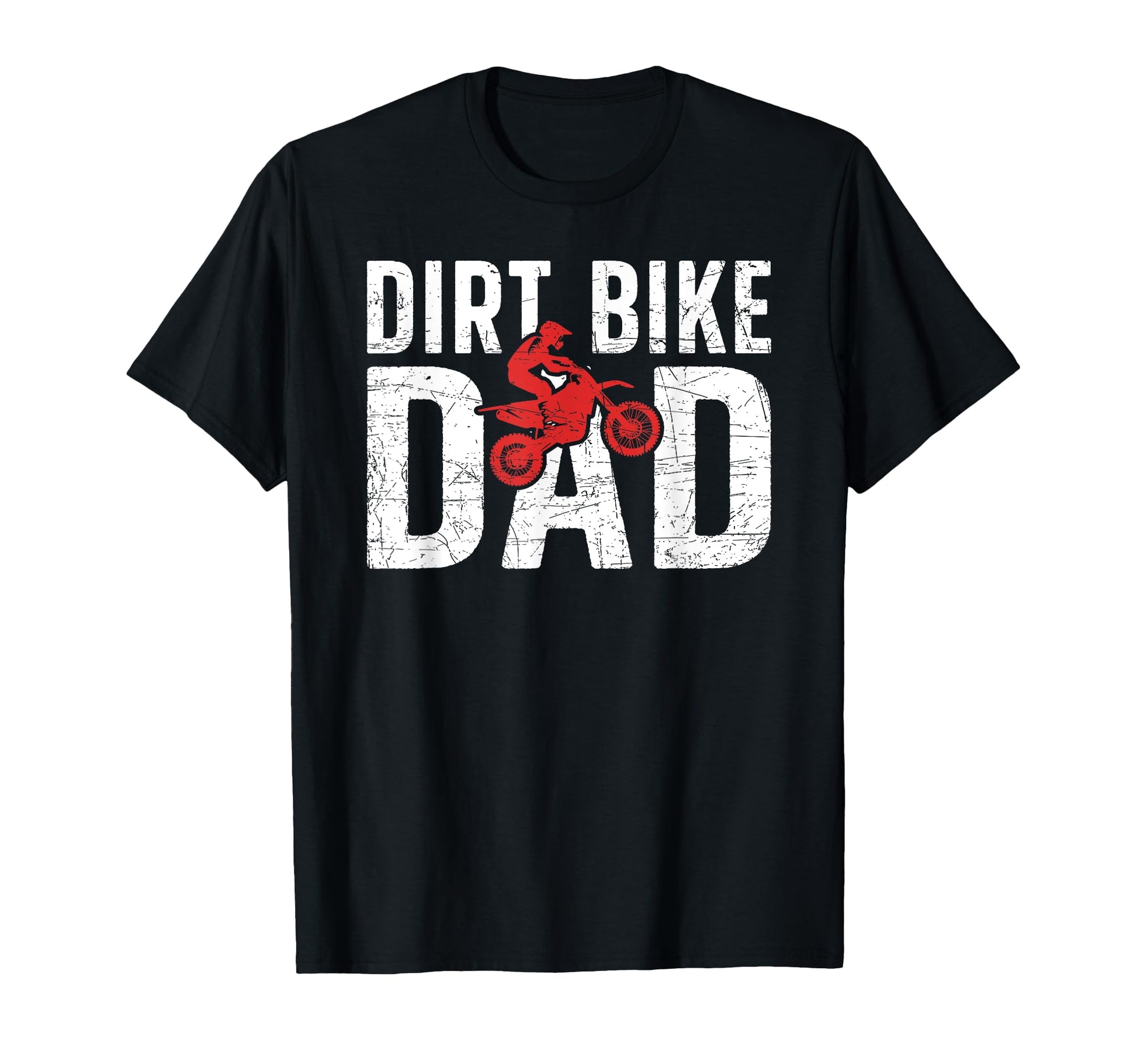 Dirt Bike Dad Dirt Biker Dad Proud T-Shirt - Fun Novelty Design for Adults - T-Shirt, Sweatshirt, Hoodie