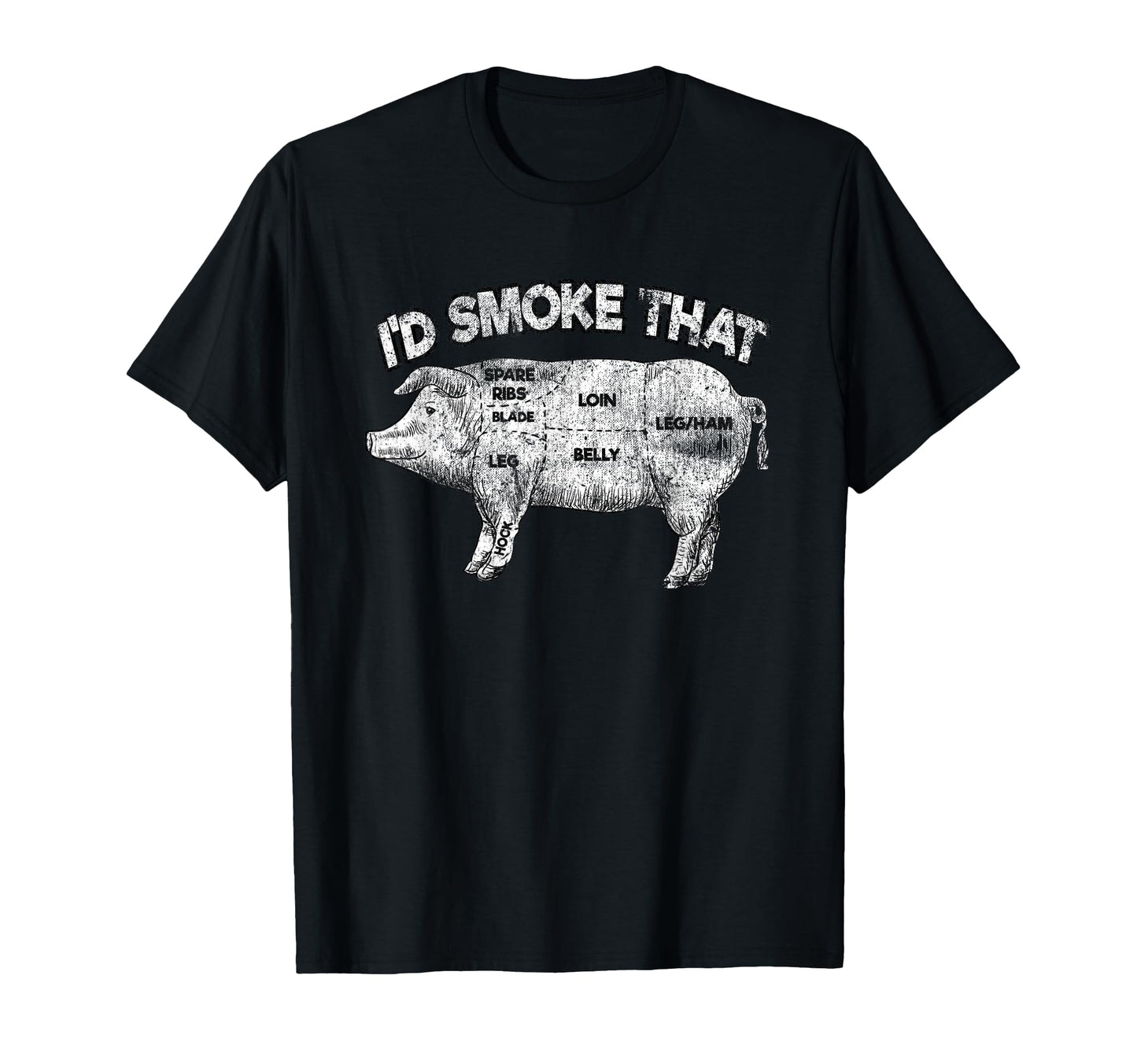Id Smoke That Funny Bbq Smoker T-Shirt - Casual Everyday Wear for Adults - T-Shirt, Sweatshirt, Hoodie