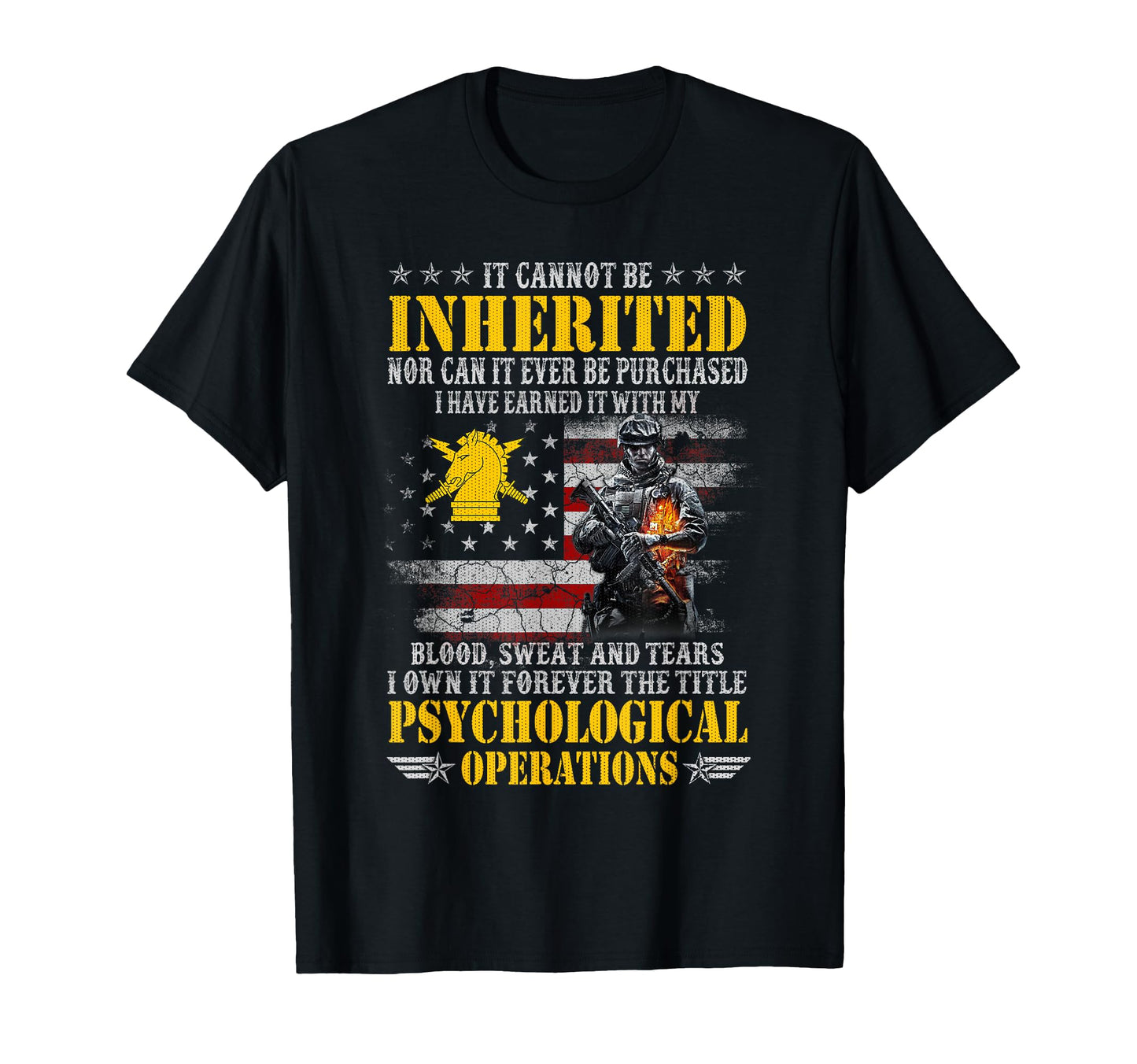 It Cannot Be Inherited Psychological T-Shirt - Minimalist Print Men Women - T-Shirt, Sweatshirt, Hoodie