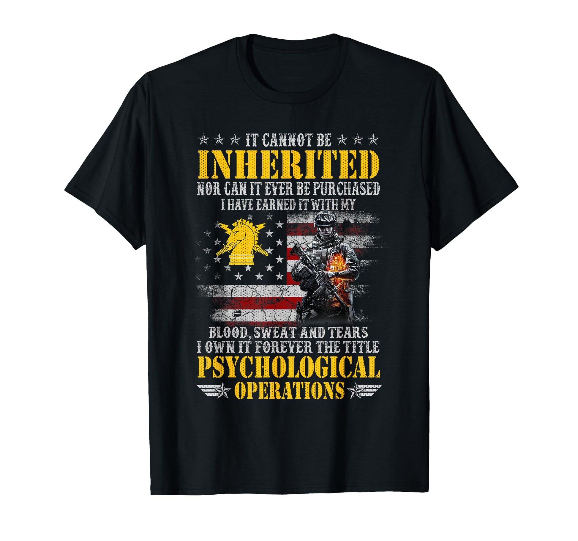 It Cannot Be Inherited Psychological T-Shirt - Minimalist Print Men Women - T-Shirt, Sweatshirt, Hoodie