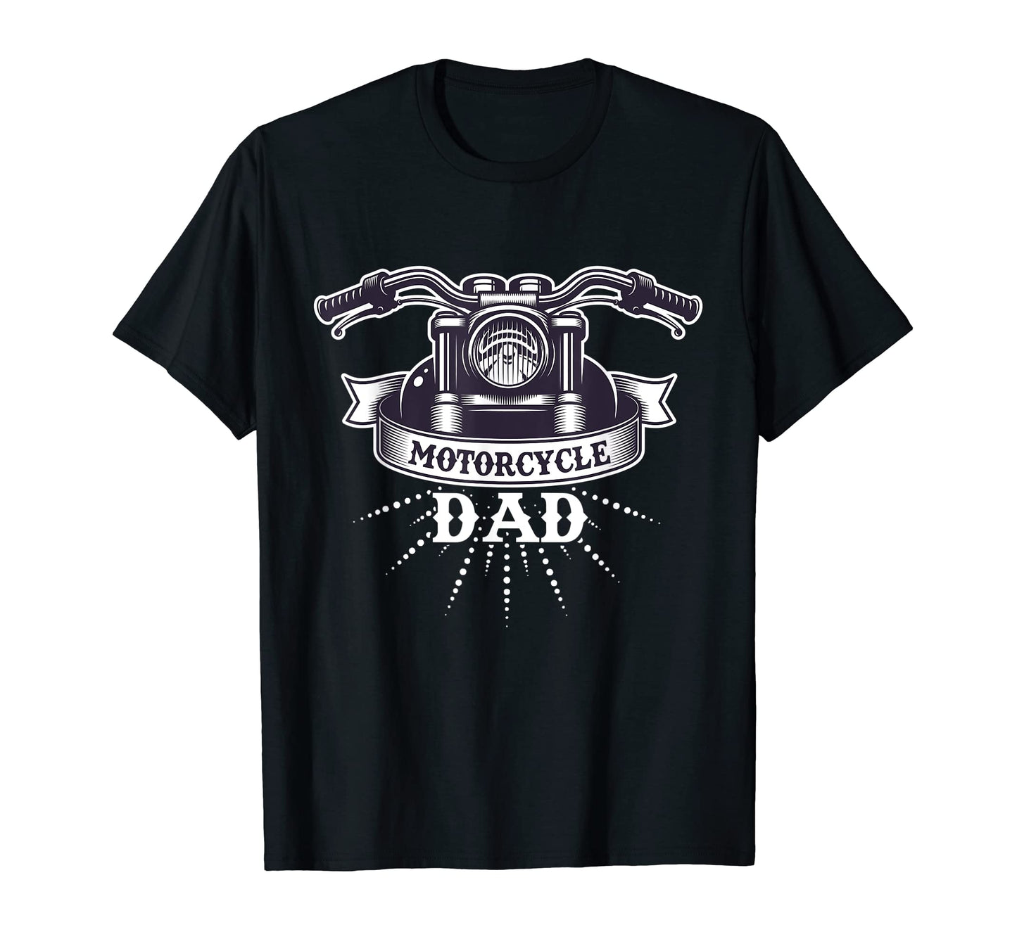 Fun Biker Motorcycle Dad Biker Father T-Shirt - Minimalist Print Men Women - T-Shirt, Sweatshirt, Hoodie
