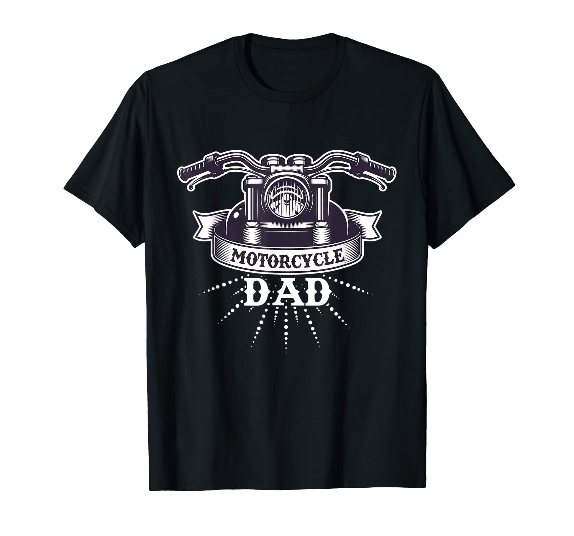 Fun Biker Motorcycle Dad Biker Father T-Shirt - Minimalist Print Men Women - T-Shirt, Sweatshirt, Hoodie