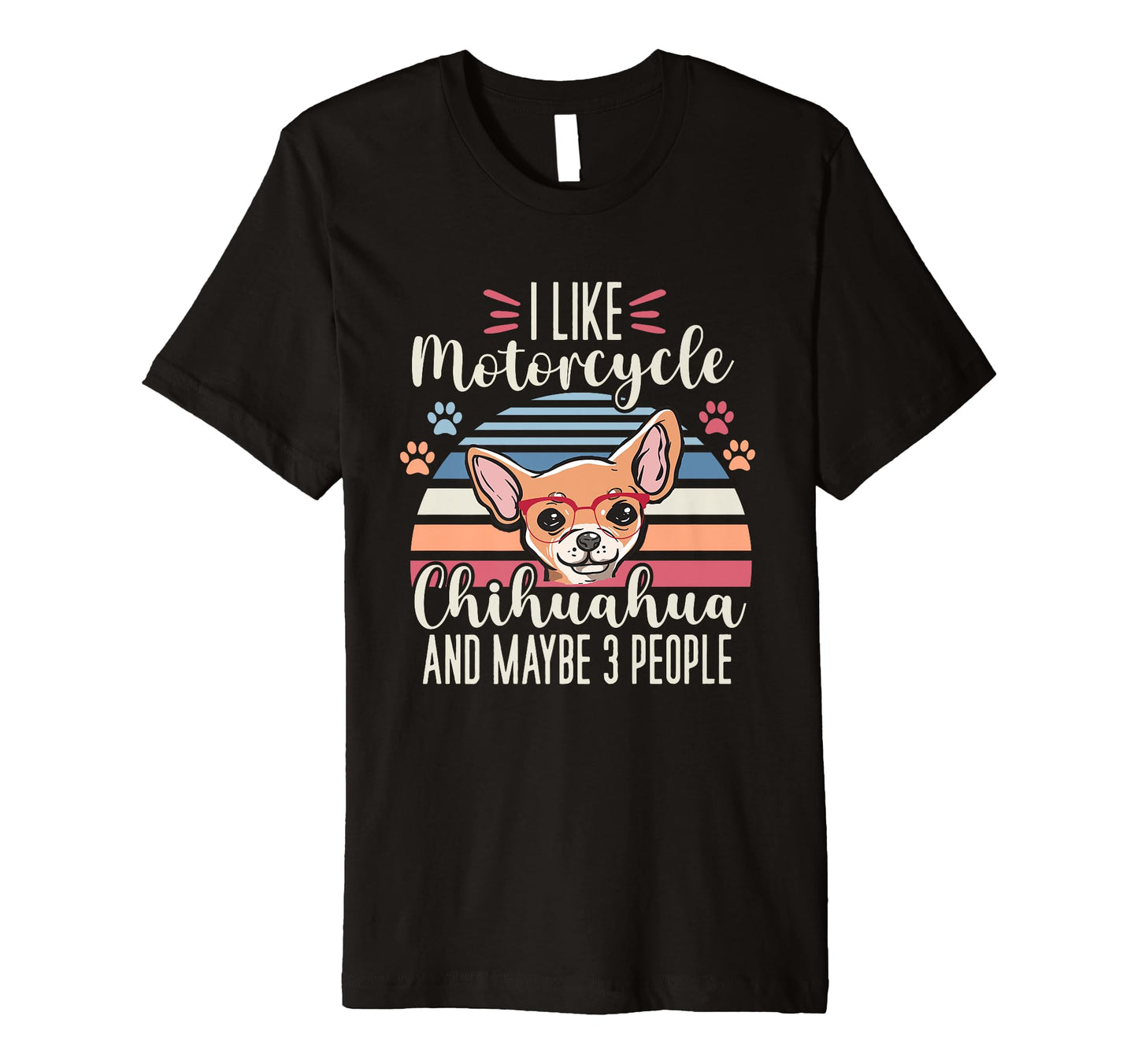I Like My Motorcycle Dog And T-Shirt - Casual Everyday Wear Men Women - T-Shirt, Sweatshirt, Hoodie