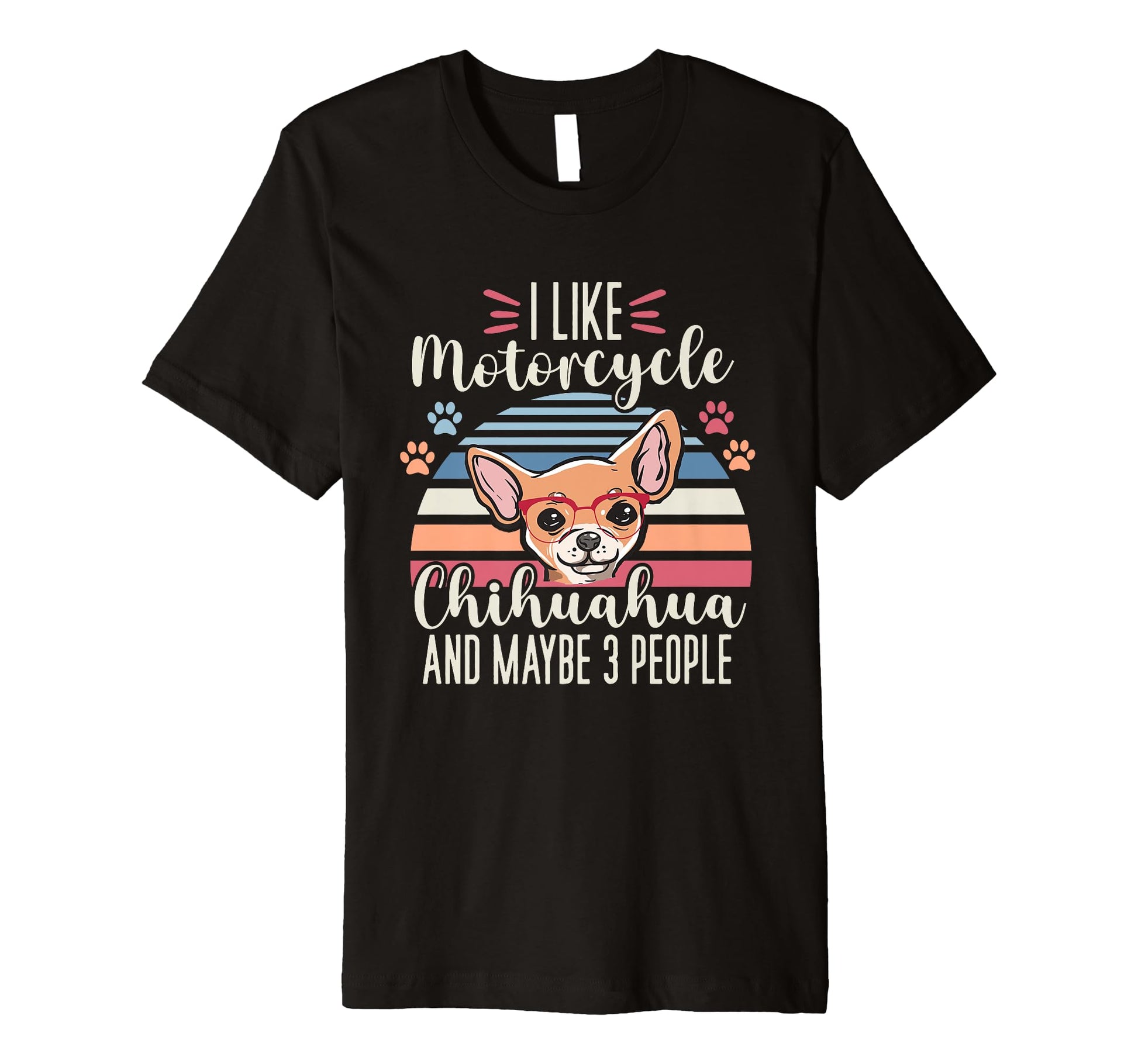 I Like My Motorcycle Dog And T-Shirt - Casual Everyday Wear Men Women - T-Shirt, Sweatshirt, Hoodie