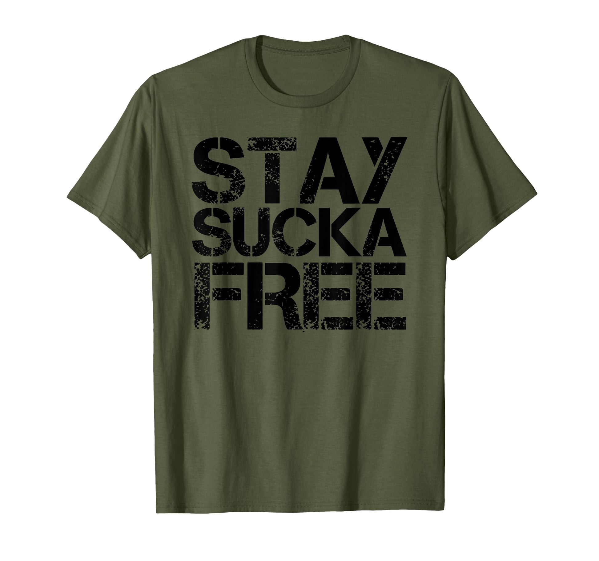 Stay Sucka Free Funny Hip Hop Rap T-Shirt - Fun Novelty Design for Adults - T-Shirt, Sweatshirt, Hoodie