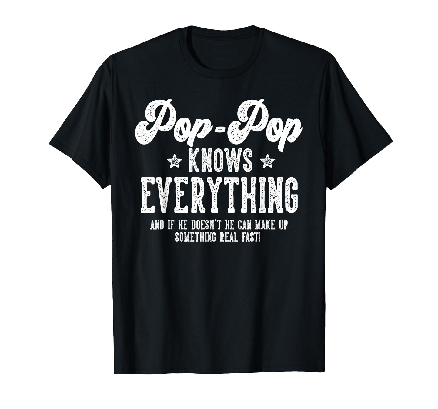 Funny Pop Pop Gag Gifts Birthday Fathers T-Shirt - Minimalist Print Unisex - T-Shirt, Sweatshirt, Hoodie