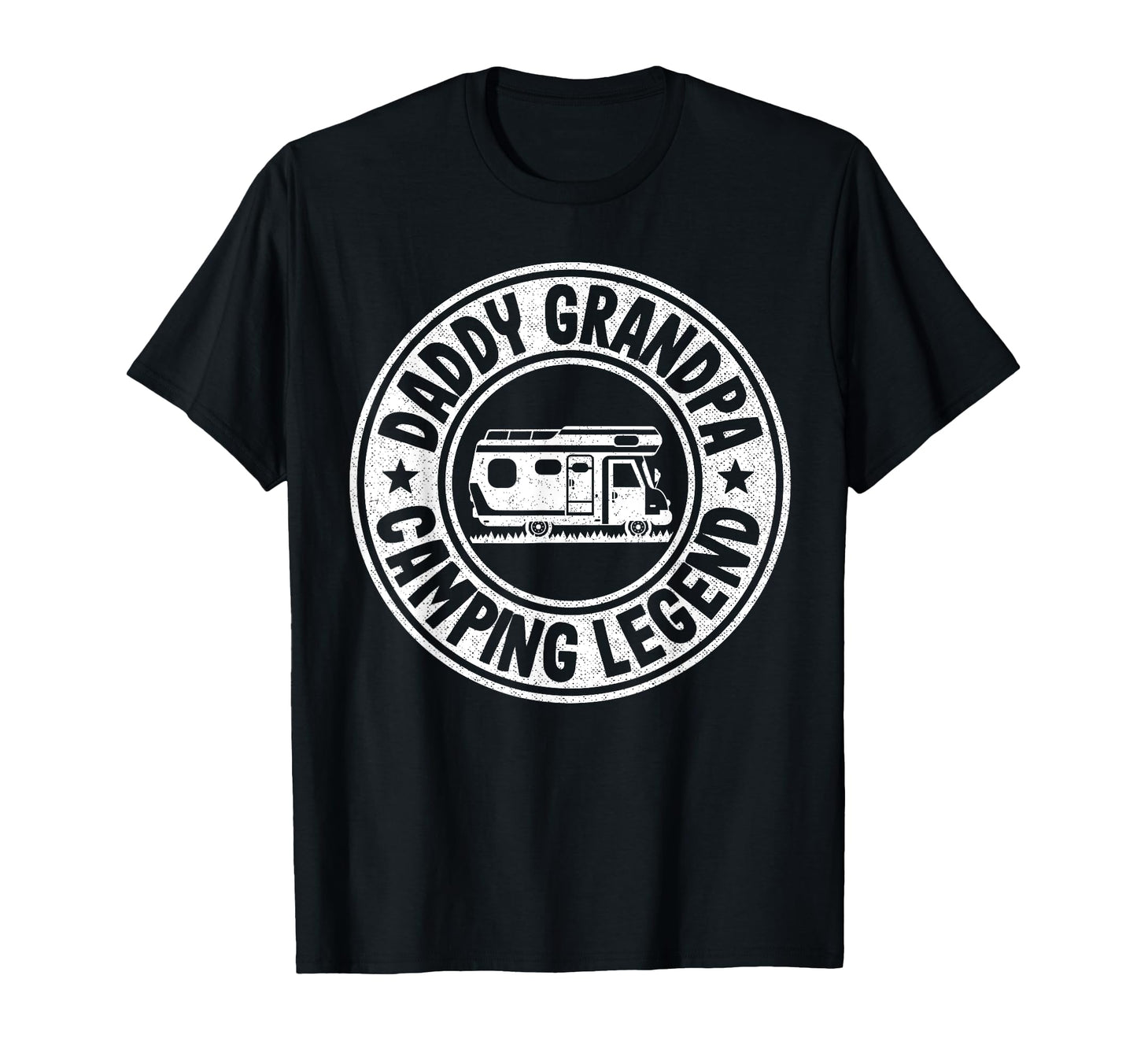 Daddy Grandpa Camping Legend Rv T-Shirt - Casual Everyday Wear for Adults - T-Shirt, Sweatshirt, Hoodie