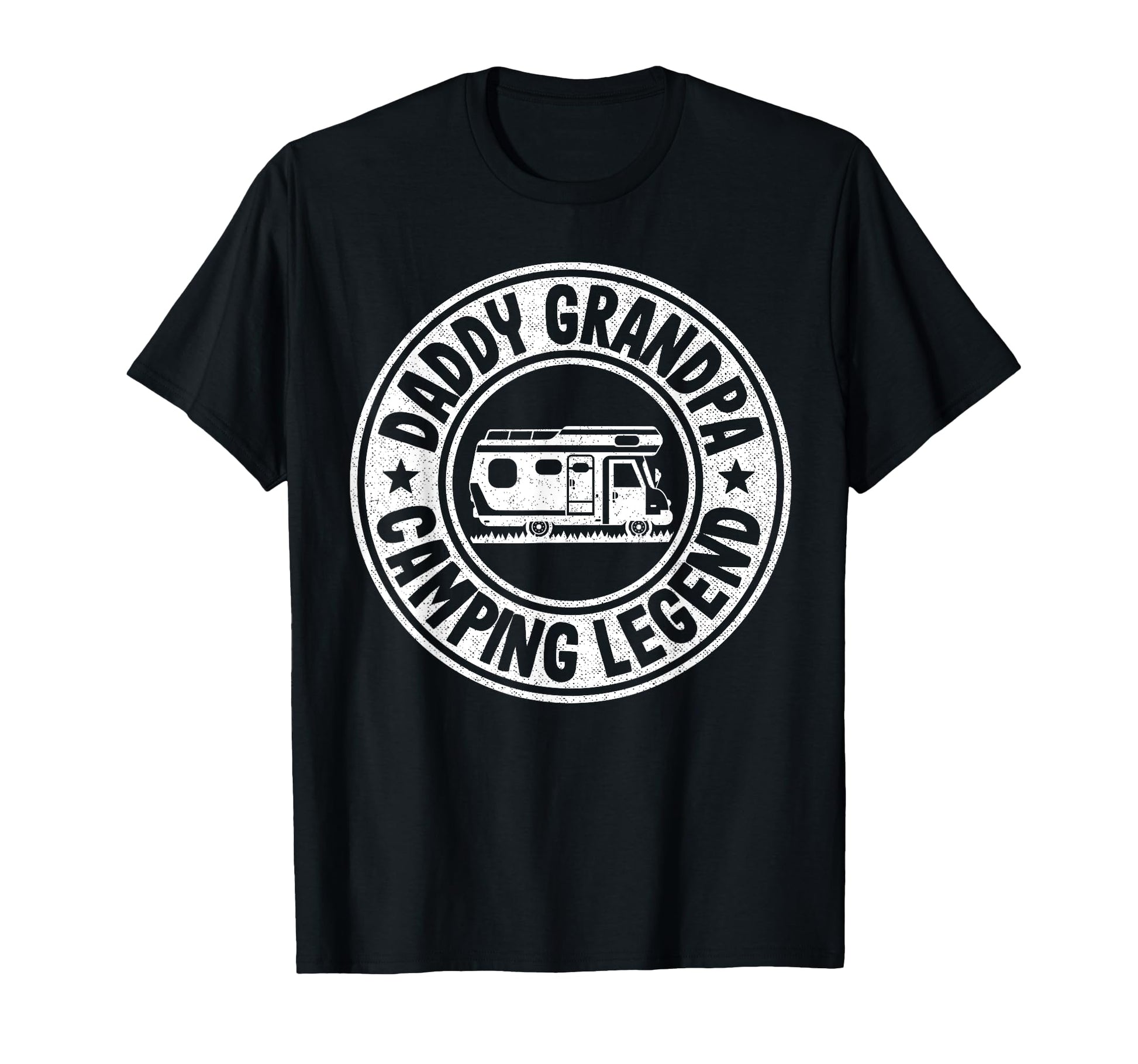 Daddy Grandpa Camping Legend Rv T-Shirt - Casual Everyday Wear for Adults - T-Shirt, Sweatshirt, Hoodie