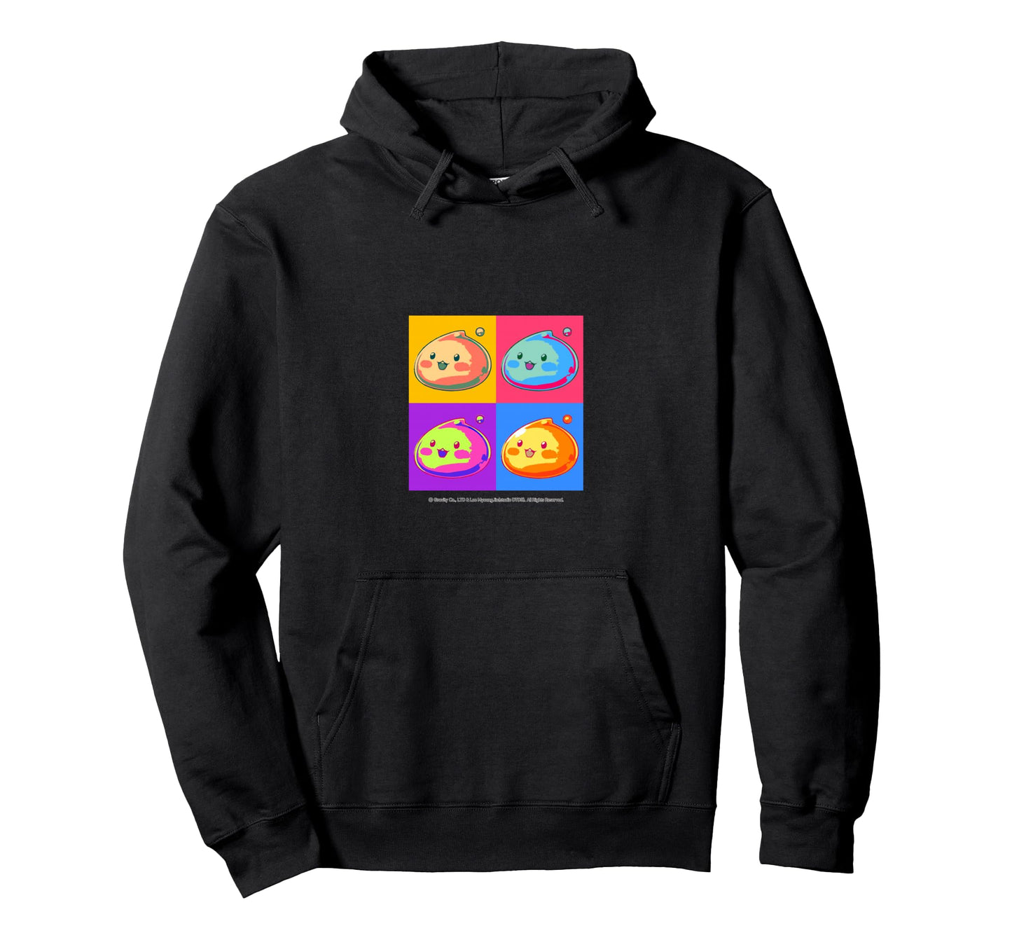 Colorful Pop Art Grid Slime Ragnarok Hoodie - Streetwear Style Men Women - T-Shirt, Sweatshirt, Hoodie