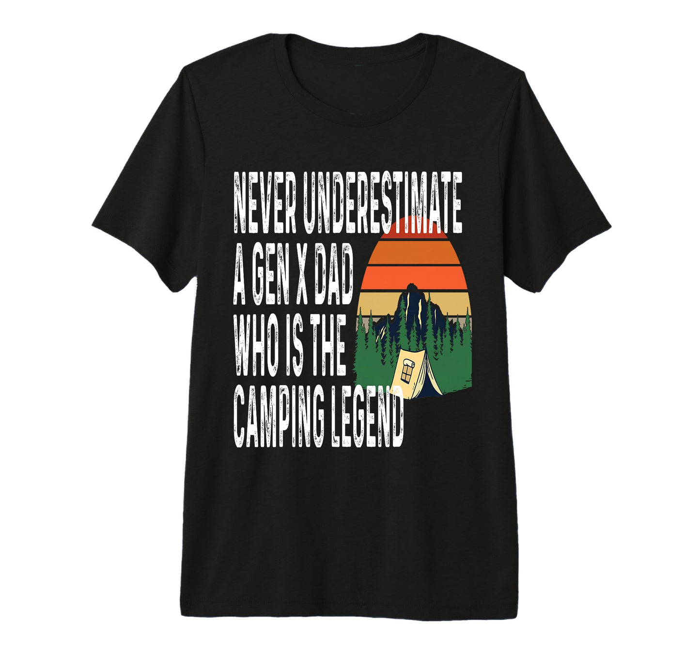 Never Underestimate Gen X Dad Who Is T-Shirt - Aesthetic Graphic Men Women - T-Shirt, Sweatshirt, Hoodie