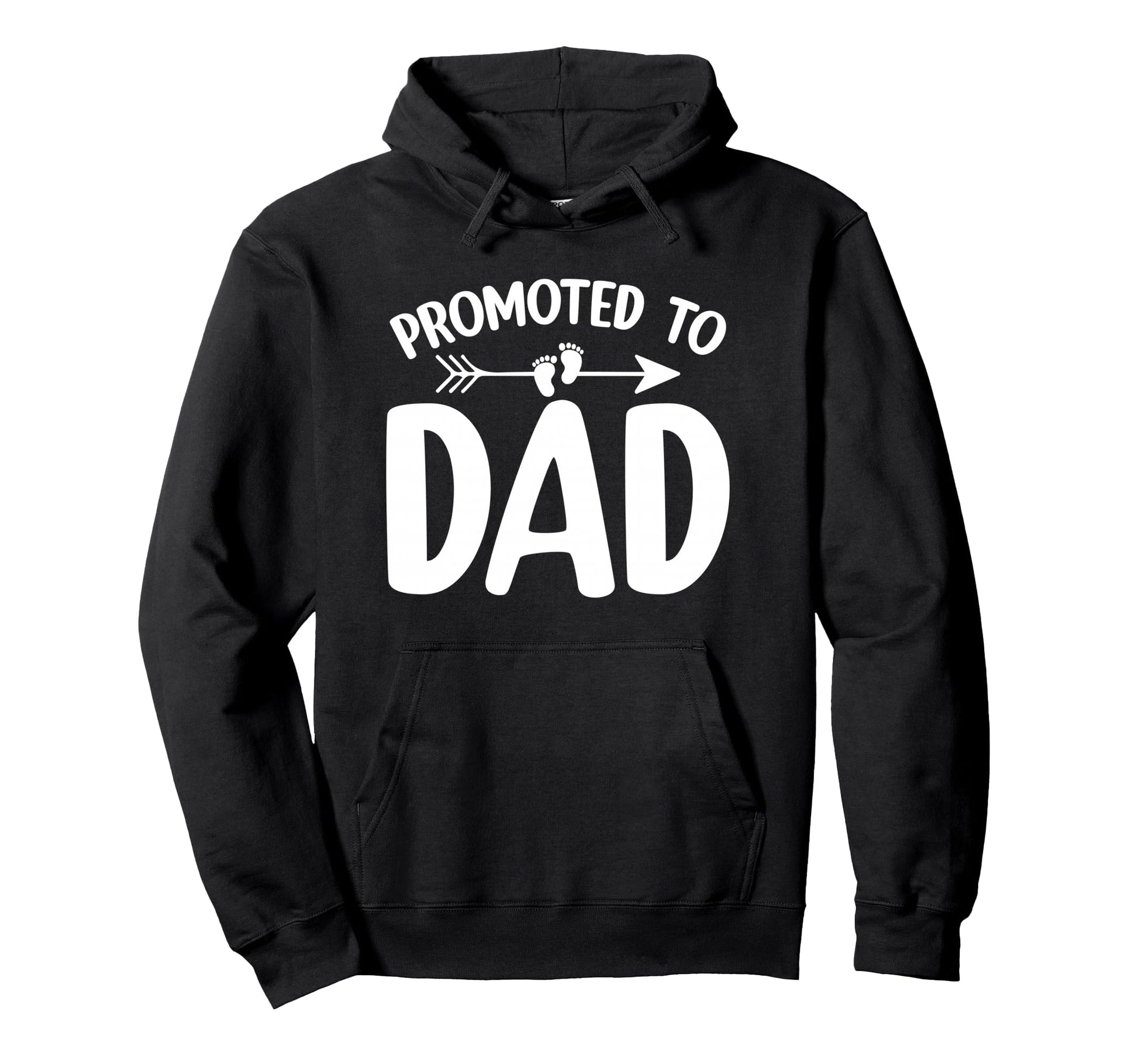 Promoted To Dad Pregnancy Announcement Hoodie - Streetwear Style Unisex - T-Shirt, Sweatshirt, Hoodie