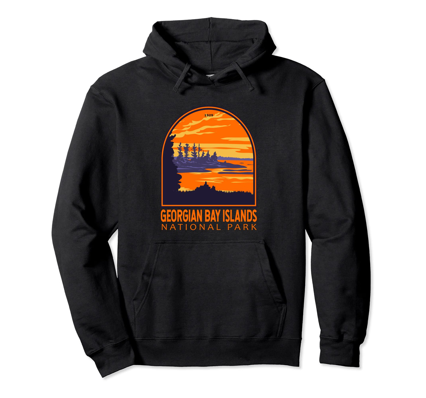 Georgian Bay Islands National Park Hoodie - Fun Novelty Design for Adults - T-Shirt, Sweatshirt, Hoodie