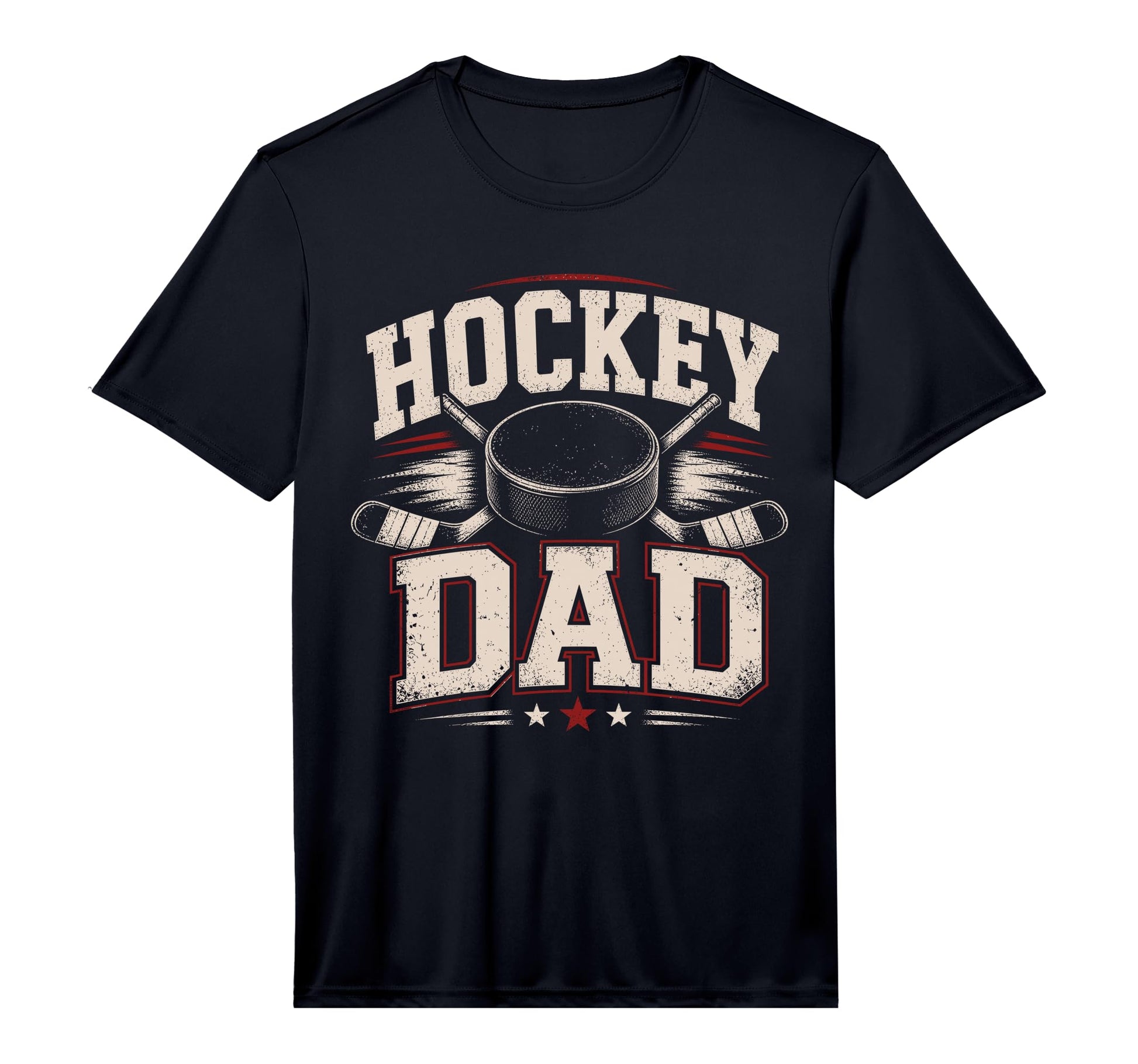 Mens Hockey Dad Sports Dad Performance T-Shirt - Graphic Print Men Women - T-Shirt, Sweatshirt, Hoodie