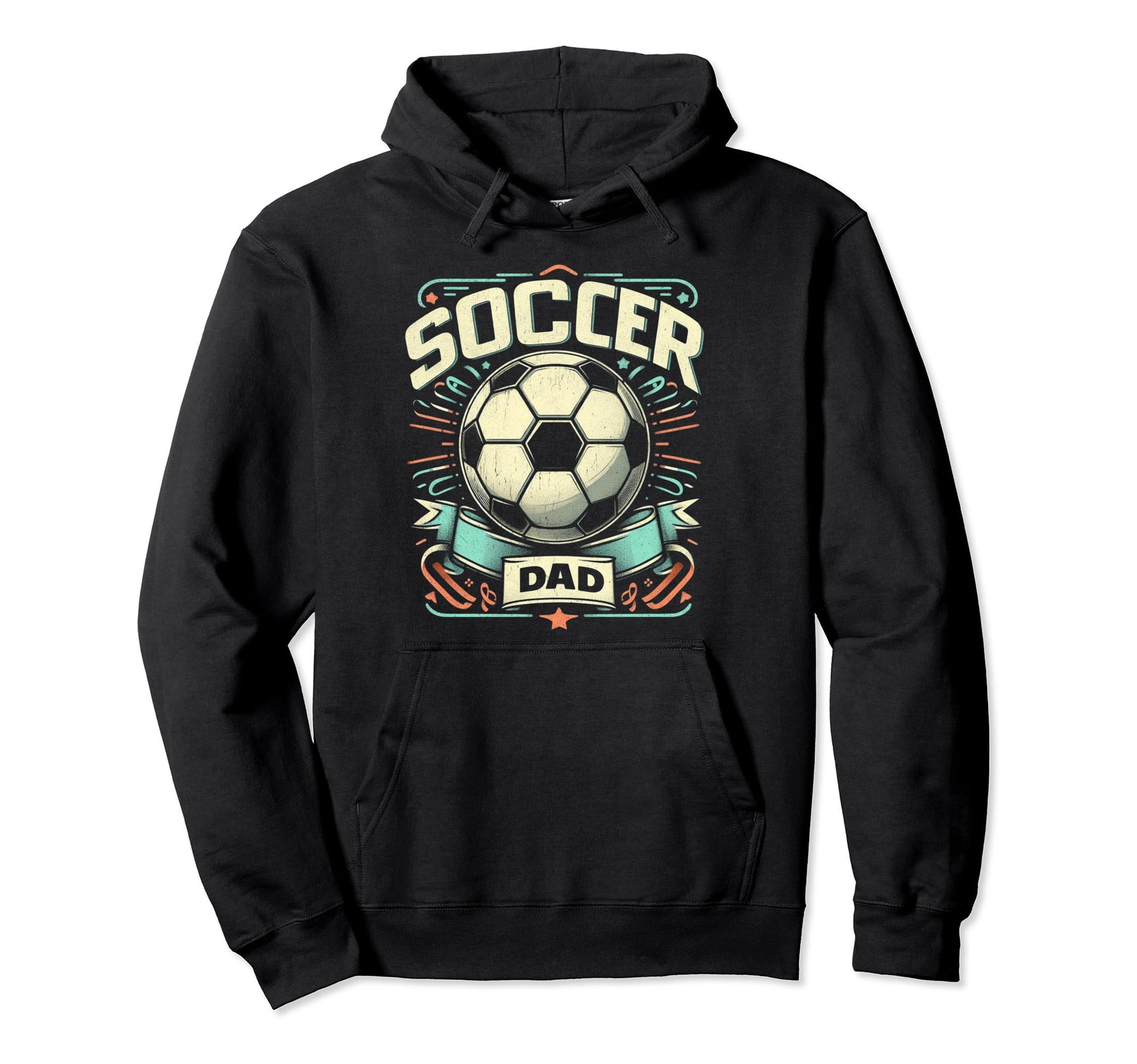 Soccer Dad Family Matching Dad Fathers Hoodie - Fun Novelty Design Unisex - T-Shirt, Sweatshirt, Hoodie