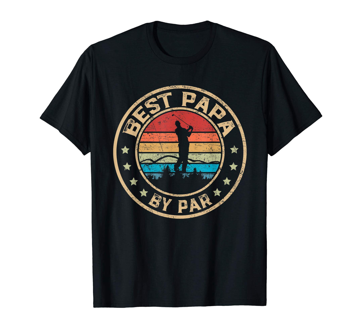 Mens Best Dad Par Daddy Fathers Day Golf T-Shirt - Streetwear Style Unisex - T-Shirt, Sweatshirt, Hoodie