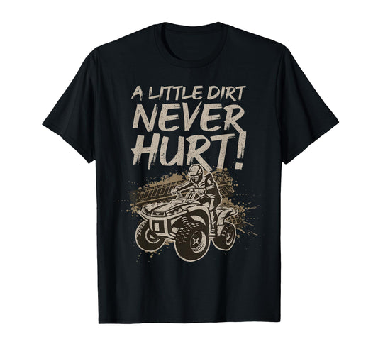 Atv Off Road 4 Wheeler Bike Quad T-Shirt - Custom Art Print for Adults - T-Shirt, Sweatshirt, Hoodie