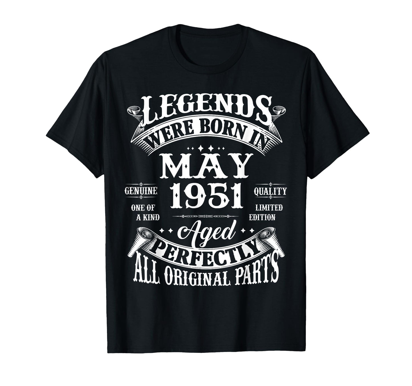 75Th Birthday Gift Legend Born May T-Shirt - Custom Art Print for Adults - T-Shirt, Sweatshirt, Hoodie