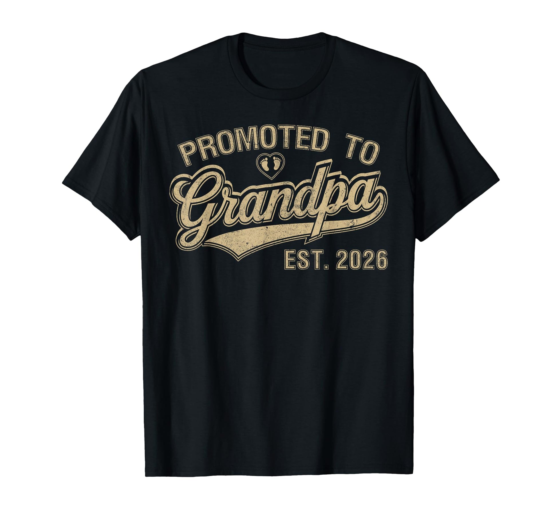 Mens Promoted To Grandpa Est 2026 T-Shirt - Streetwear Style Men Women - T-Shirt, Sweatshirt, Hoodie