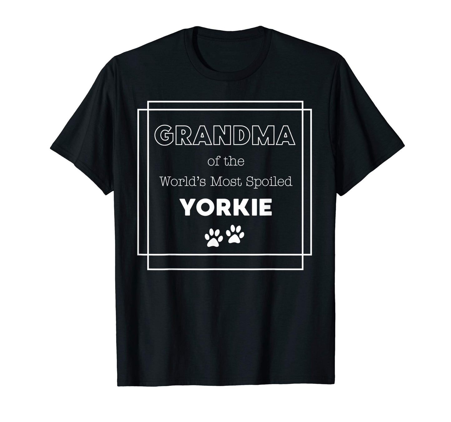 Grandma Worlds Most Spoiled T-Shirt - Casual Everyday Wear Men Women - T-Shirt, Sweatshirt, Hoodie