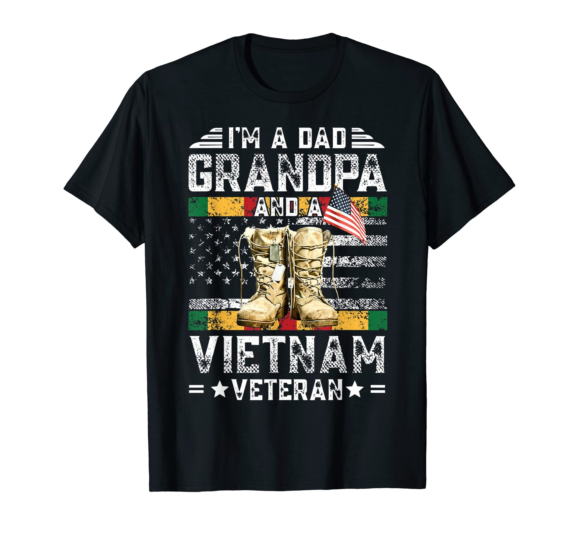 Military Gifts Dad Grandpa Vietnam Veteran T-Shirt - Novelty Apparel Unisex - T-Shirt, Sweatshirt, Hoodie