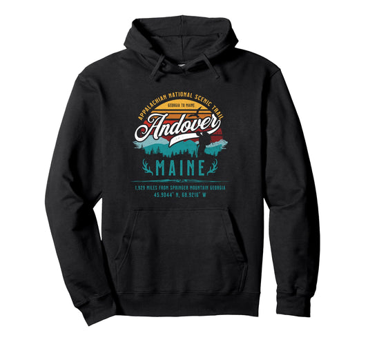 Andover Maine Appalachian National Hoodie - Custom Art Print Men Women - T-Shirt, Sweatshirt, Hoodie