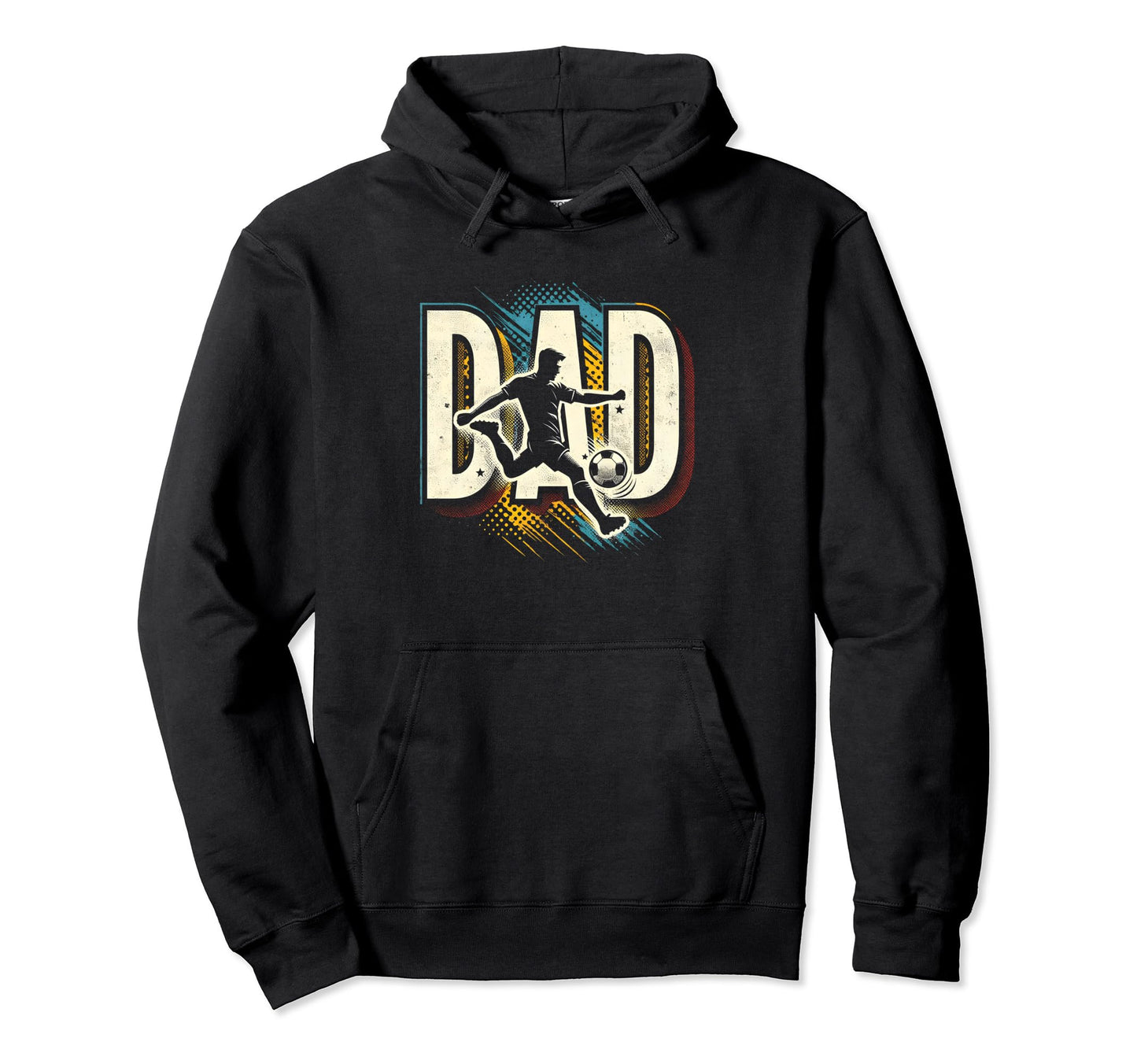 Soccer Dad Soccer Football Lover Fathers Day Hoodie - Graphic Print Unisex - T-Shirt, Sweatshirt, Hoodie
