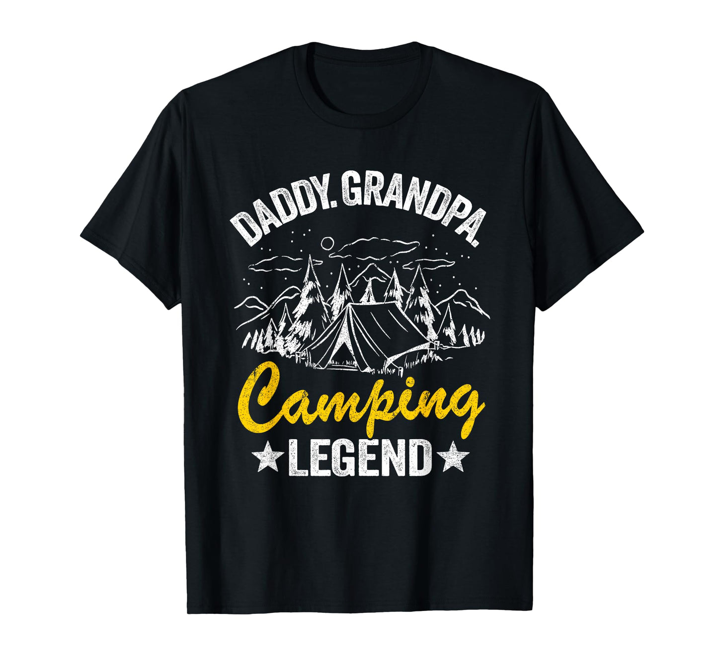Daddy Grandpa Camping Legend Rv T-Shirt - Streetwear Style for Adults - T-Shirt, Sweatshirt, Hoodie