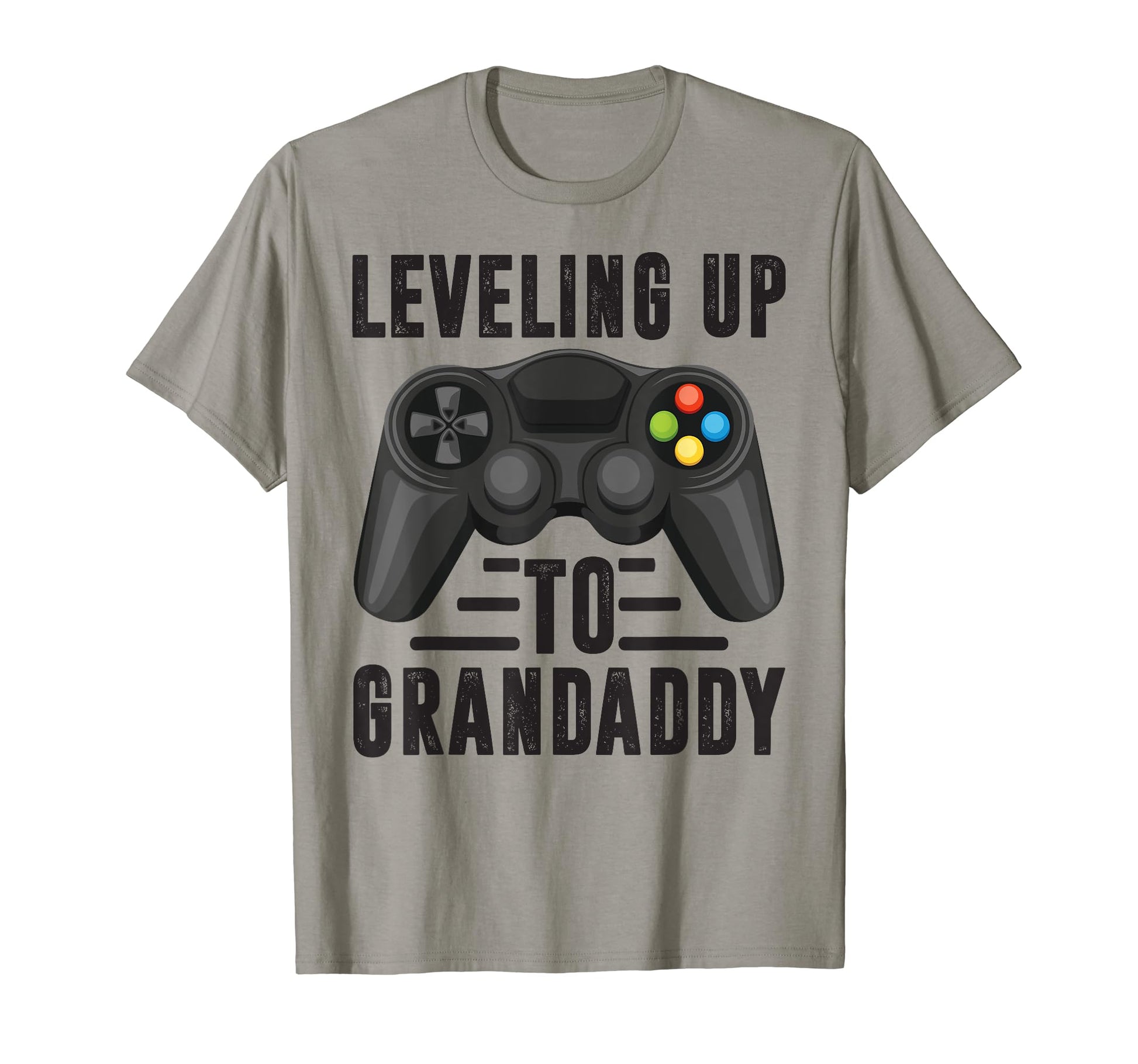 Leveling Up To Grandaddy Promoted To T-Shirt - Aesthetic Graphic Unisex - T-Shirt, Sweatshirt, Hoodie