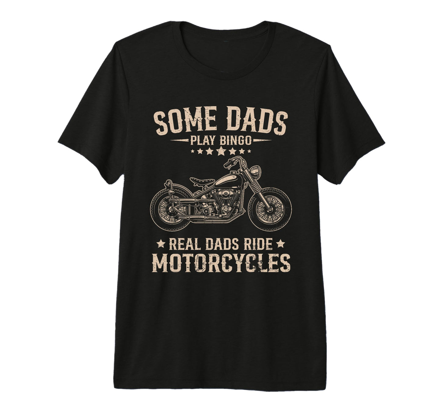 Mens Real Dad Ride Motorcycles Not Play T-Shirt - Unique Graphic Unisex - T-Shirt, Sweatshirt, Hoodie