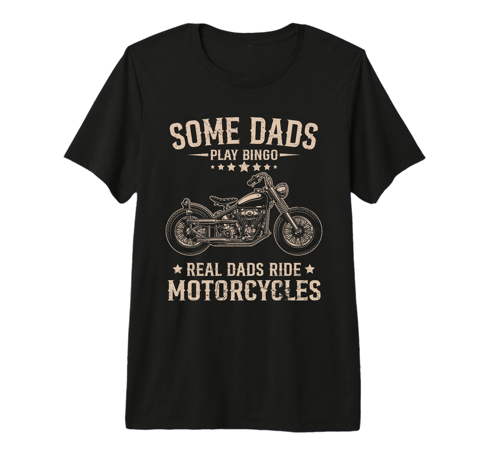 Mens Real Dad Ride Motorcycles Not Play T-Shirt - Unique Graphic Unisex - T-Shirt, Sweatshirt, Hoodie