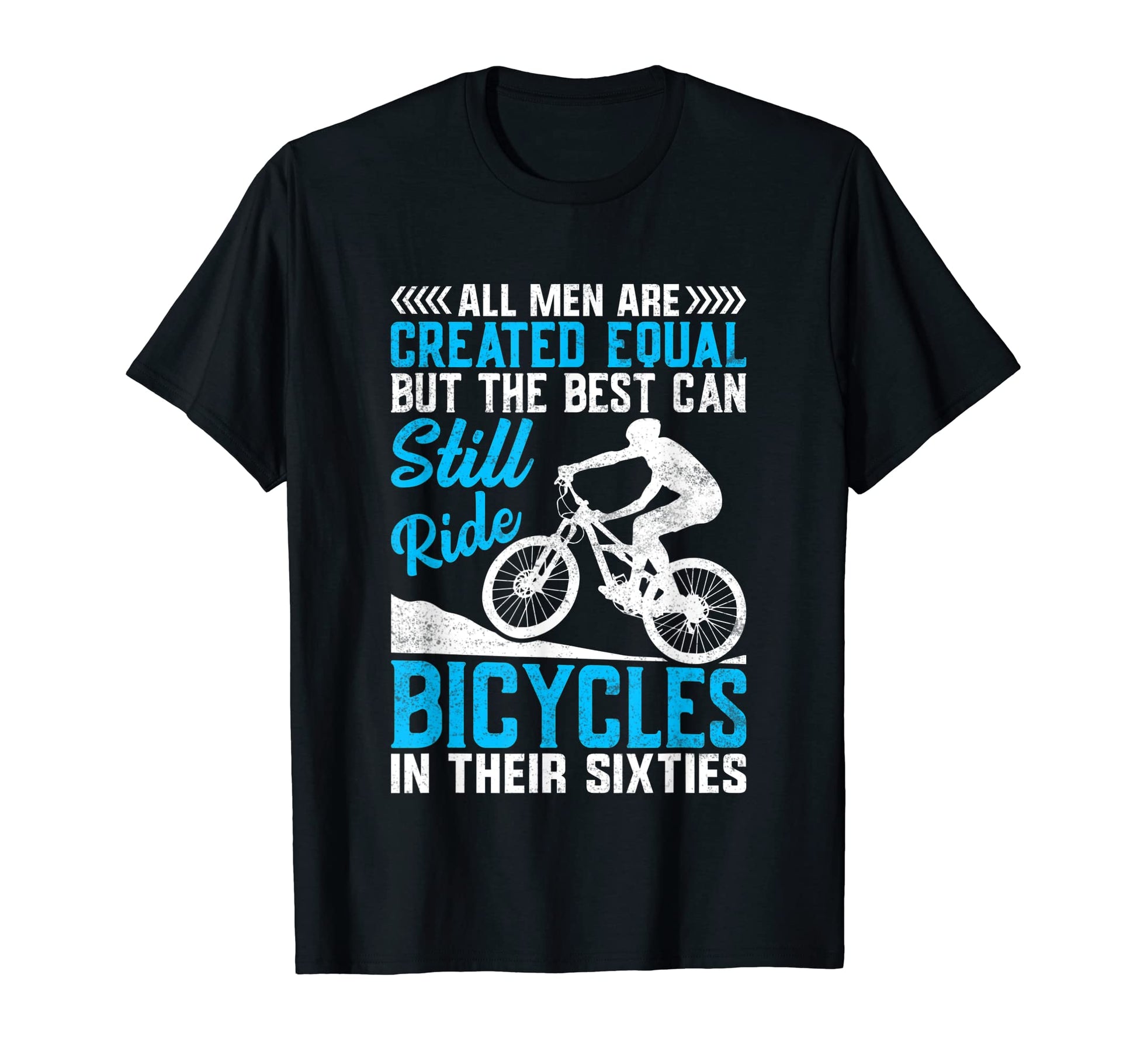 Mens Bike All Equal But Best Ride T-Shirt - Minimalist Print Unisex - T-Shirt, Sweatshirt, Hoodie