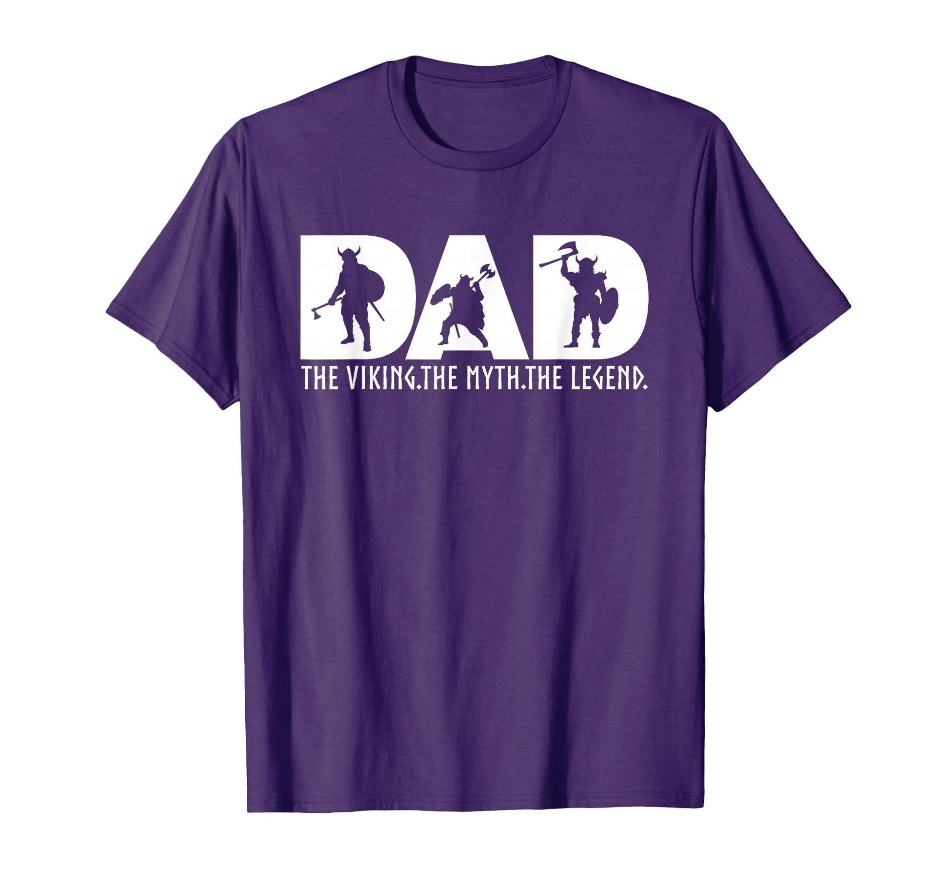 Dad Viking Myth Legend Norse Viking Dad T-Shirt - Graphic Print Unisex - T-Shirt, Sweatshirt, Hoodie