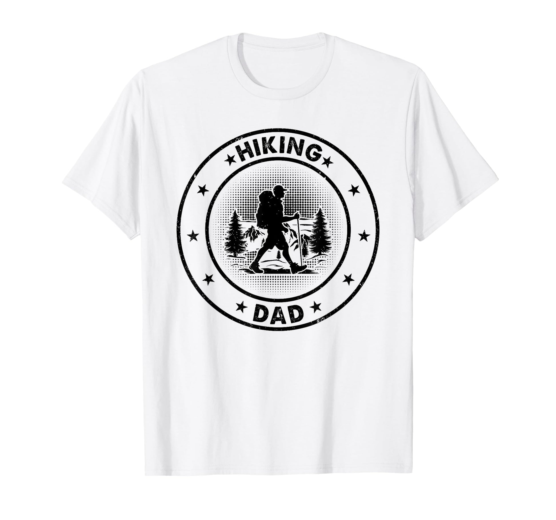 Hiking Dad Mountain Hiker Daddy T-Shirt - Minimalist Print Unisex - T-Shirt, Sweatshirt, Hoodie