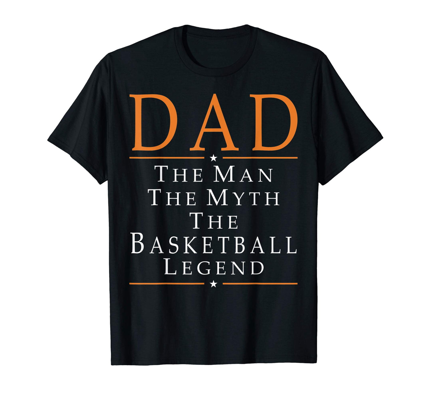 Mens Dad Myth Basketball Legend T-Shirt - Trendy Graphic Unisex - T-Shirt, Sweatshirt, Hoodie