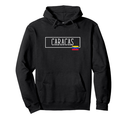 Caracas Venezuela Country Travel Town Hoodie - Unique Graphic for Adults - T-Shirt, Sweatshirt, Hoodie
