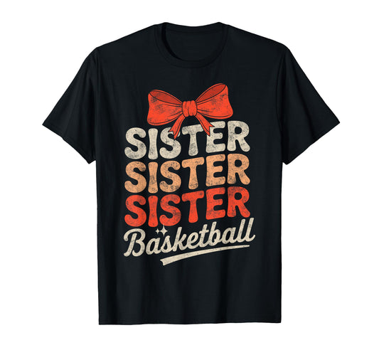 Basketball Player Sister Fan Animal T-Shirt - Unique Graphic Unisex - T-Shirt, Sweatshirt, Hoodie