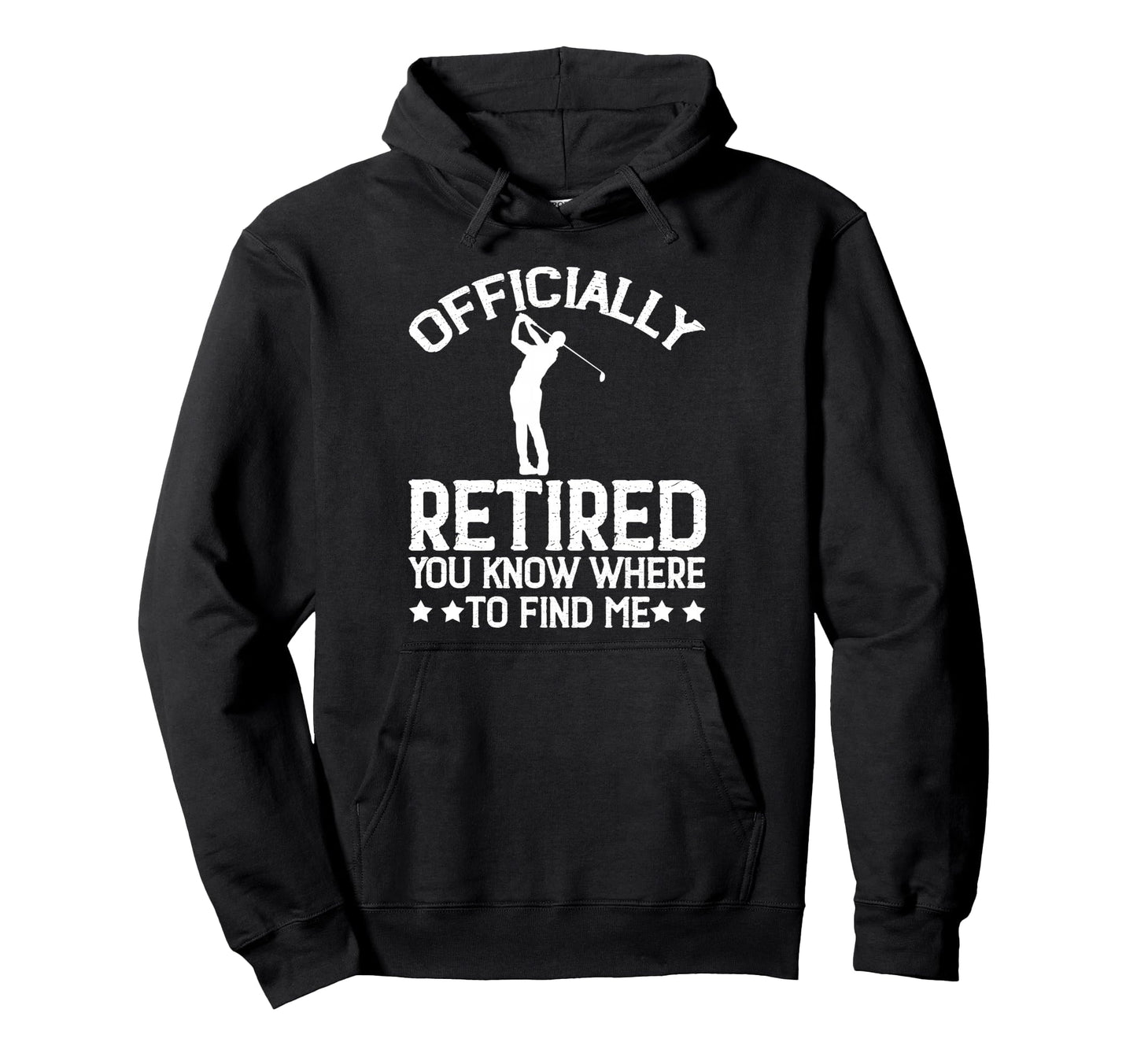 Golf Course Officially Retired 2026 Hoodie - Custom Art Print Men Women - T-Shirt, Sweatshirt, Hoodie