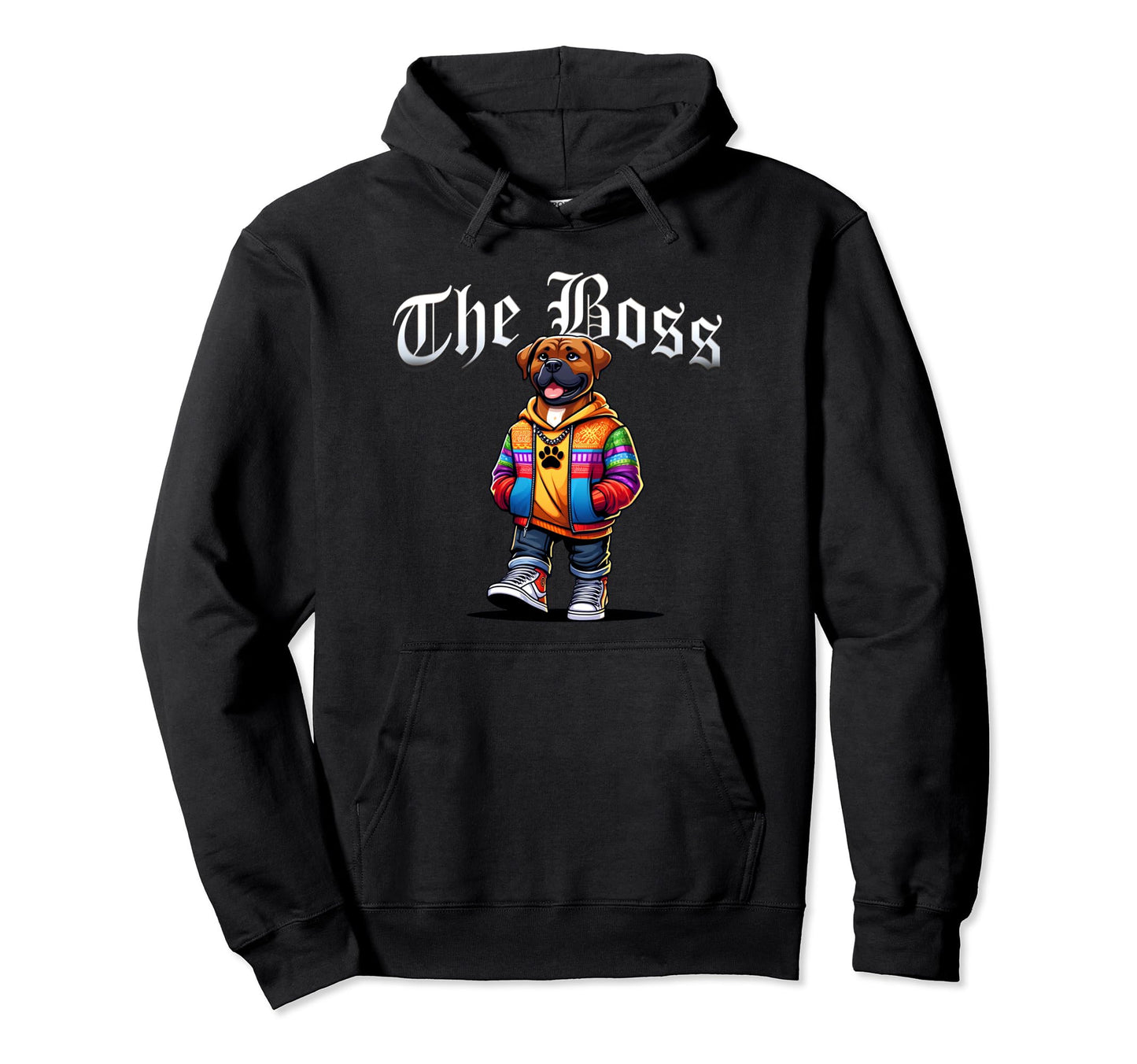 Boerboel Dog Boss Jacket Outfit Dog Hoodie - Minimalist Print Men Women - T-Shirt, Sweatshirt, Hoodie