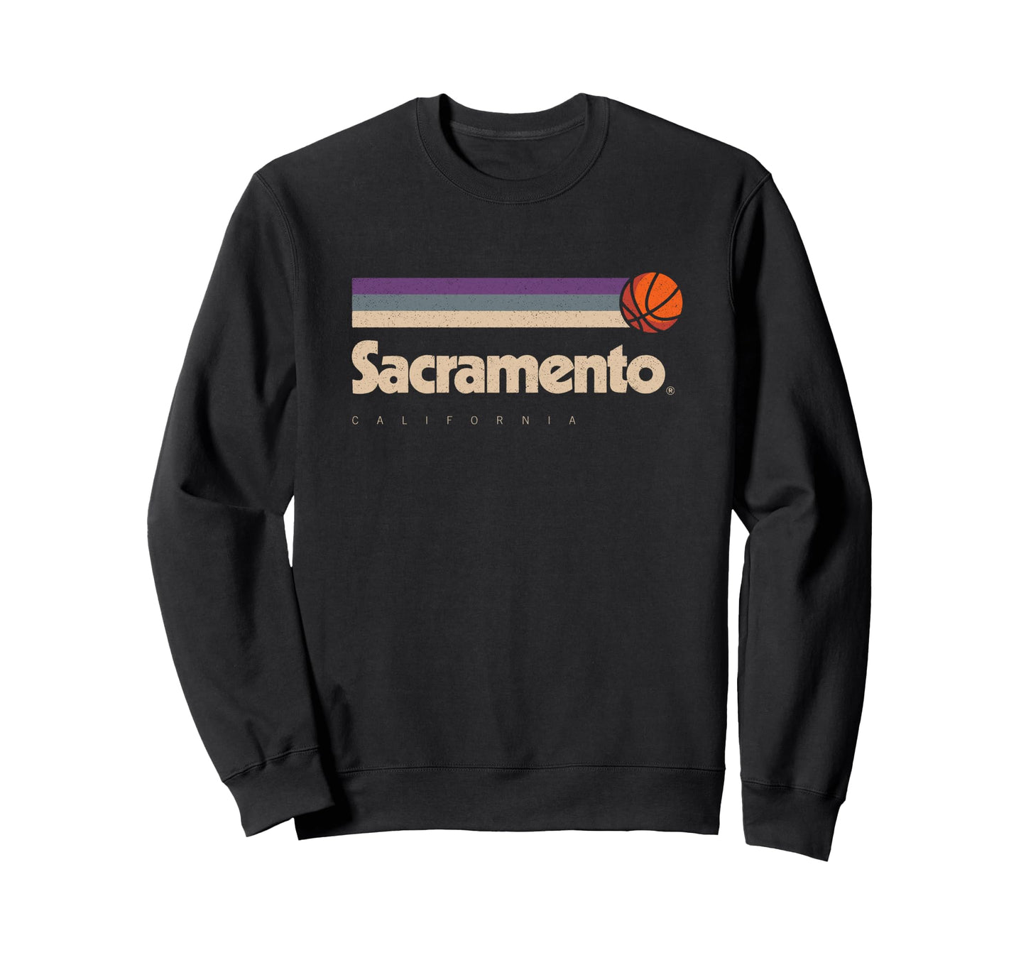 Sacramento Basketball B Ball City Sweatshirt - Aesthetic Graphic Men Women - T-Shirt, Sweatshirt, Hoodie