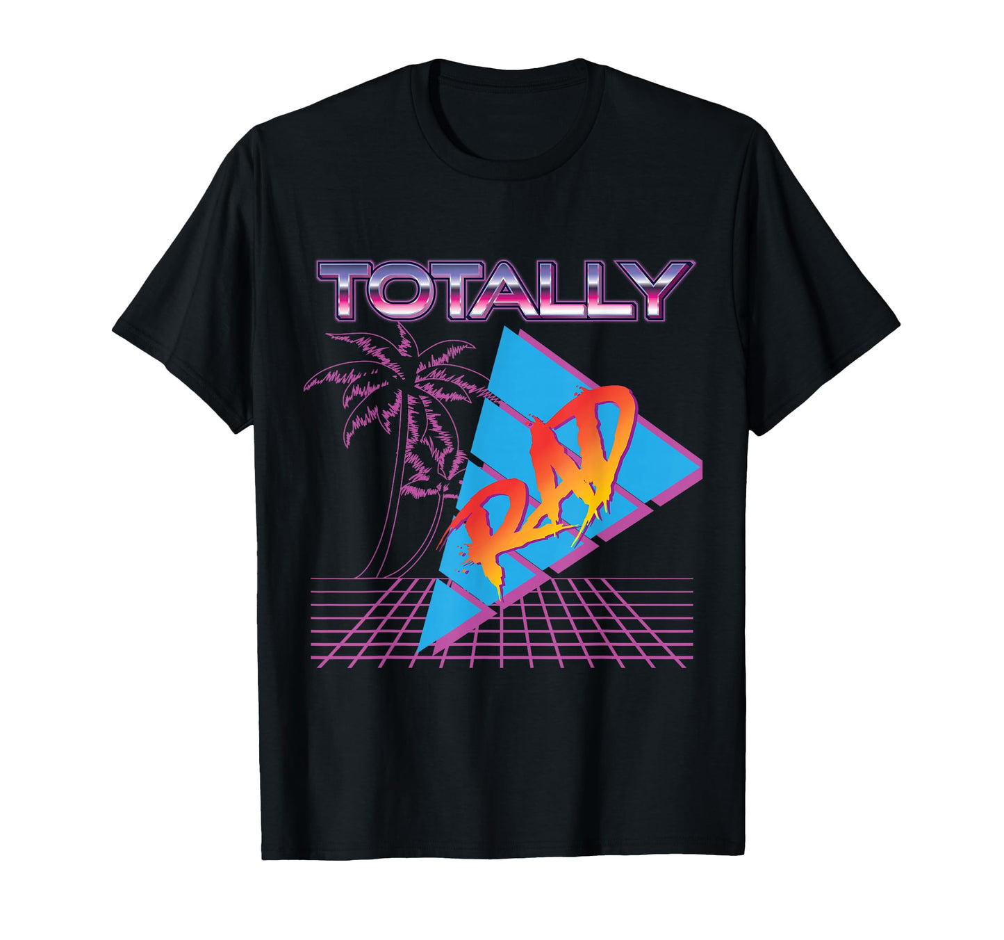 Totally Rad Dad Vaporwave 80S 90S T-Shirt - Aesthetic Graphic Unisex - T-Shirt, Sweatshirt, Hoodie