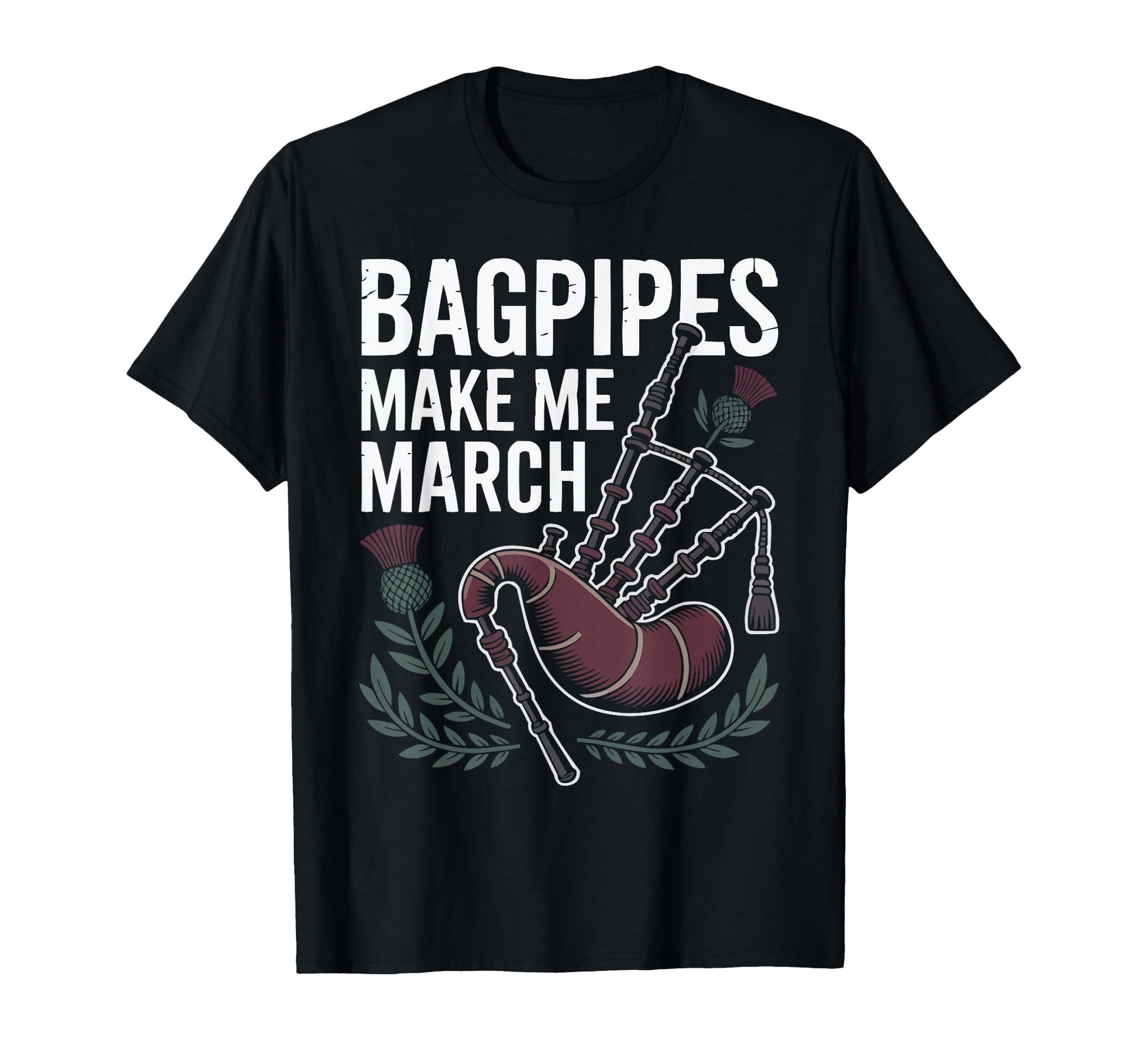 Bagpipe Player Musical Instrument Musician T-Shirt - Graphic Print Unisex - T-Shirt, Sweatshirt, Hoodie
