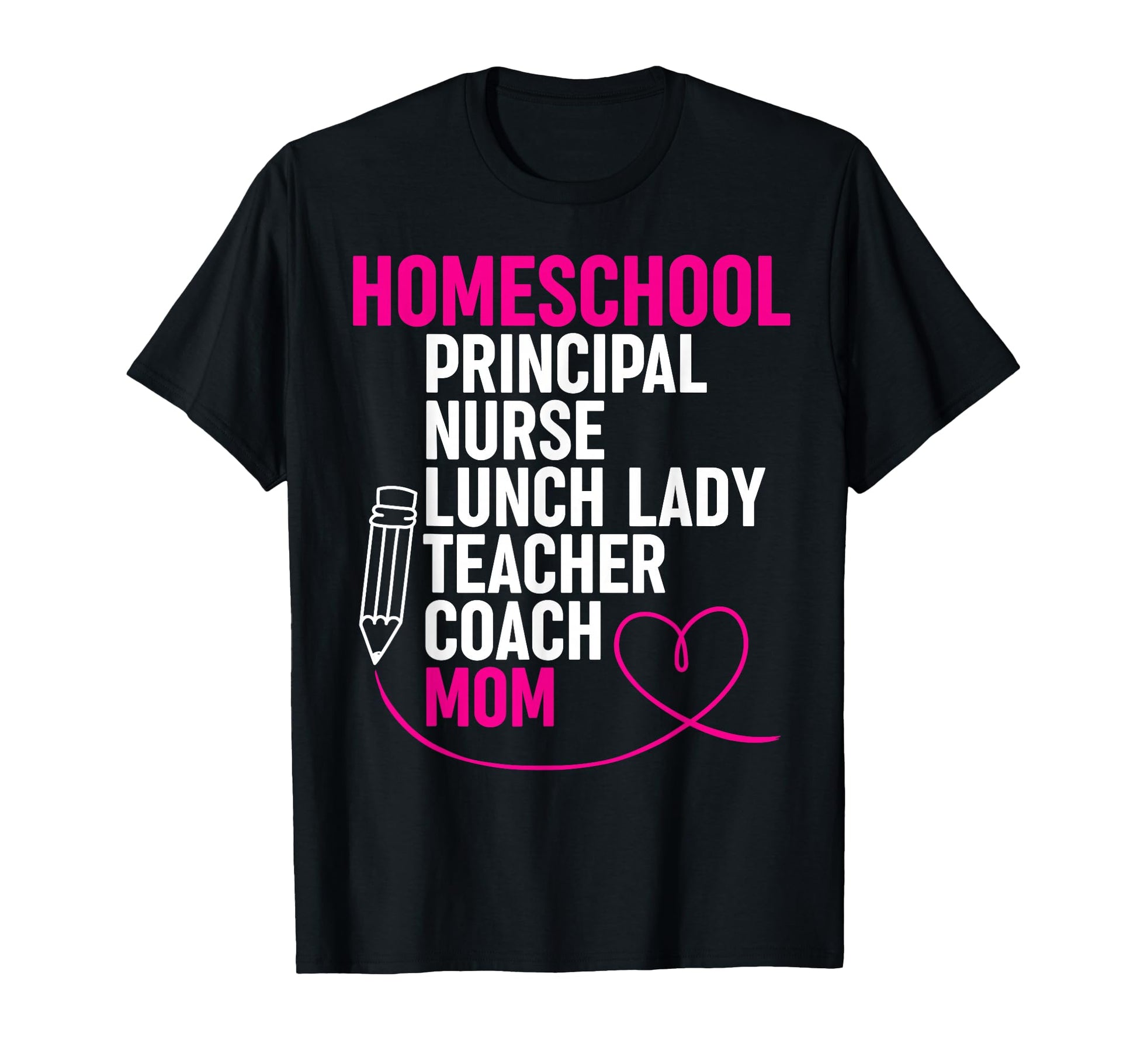 Funny Homeschool Mom T-Shirt - Unique Graphic Unisex - T-Shirt, Sweatshirt, Hoodie